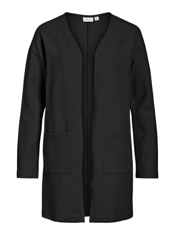Vila Strickjacke in Black Beauty