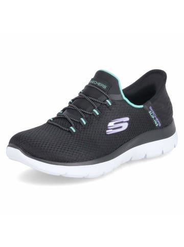 Skechers Schnürhalbschuh in schwarz