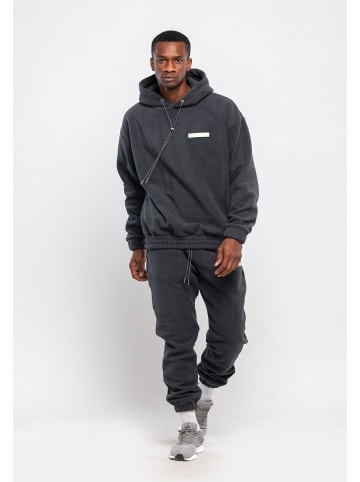 Tom Barron Jogginganzug Streetwear Soft Fleece Set in ANTRACID