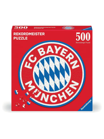 Ravensburger Puzzle 500 Teile FC Bayern Logo Ab 14 Jahre in bunt