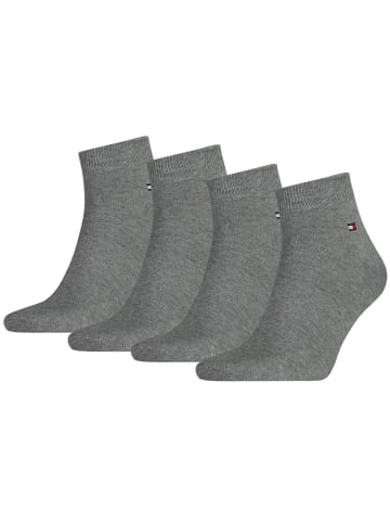 Tommy Hilfiger Socken 4er Pack in Grau