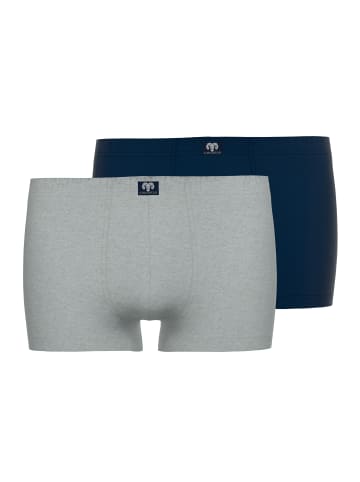 CECEBA Short-Pants 2Er Pack Daytona in grau-hell-melange
