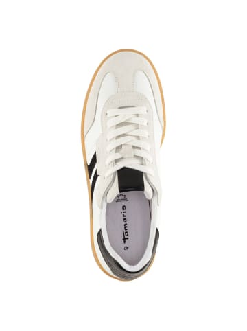 Tamaris Sneaker in WHITE/BLACK