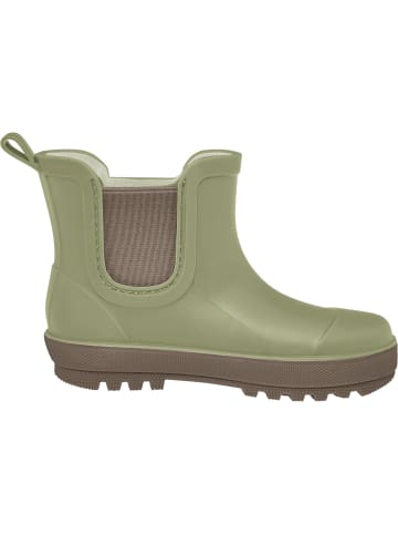 Playshoes Regenstiefel Halbschaft uni in oliv