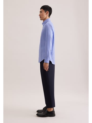 Seidensticker Business Hemd Slim in Mittelblau