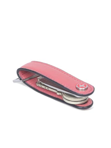 keycabins Schlüsselhalter Loop-leather S4 in peach - burgundy