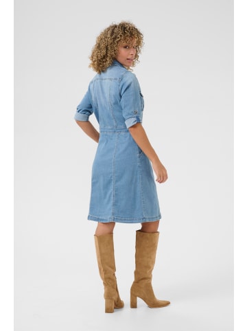 Cream Denimkleid CRUniforma Feminine in Light Blue Denim