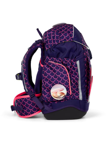 Ergobag Maxi Schulrucksackset 6-tlg. PerlentauchBär in lila