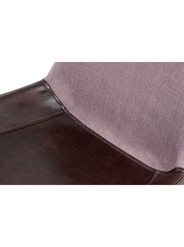 Kayoom Stuhl Evergreen 2erSet in violett - dunkelbraun