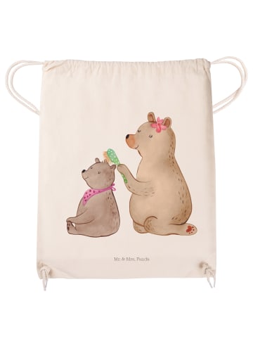 Mr. & Mrs. Panda Stofftasche Bär Kind ohne Spruch in Creme