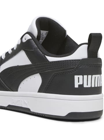 Puma Kinder Sneaker "Rebound V6 Lo Jr" in Weiß