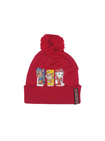 Paw Patrol Bommel-Mütze in Rot