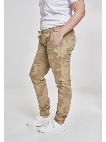 Urban Classics Jogginghose in Sand Flecktarn