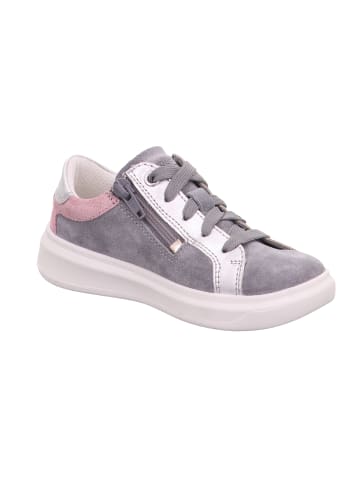 superfit Sneaker COSMO in Hellgrau/Rosa