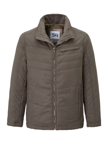 S4 JACKETS Velours-Jacke Pegasus in taupe