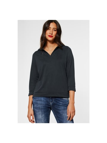 Street One Langarmshirt in Black