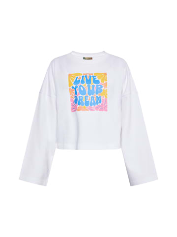 myMo Sweatshirt in Weiss