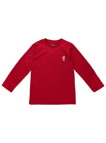 MaBu Kids Shirt Langarm Skater in rot