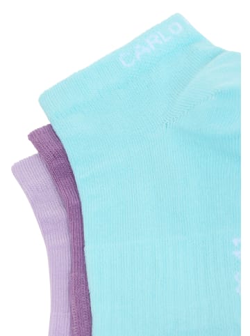 Carlo Colucci Sneakersocken Ellemunt in Mint