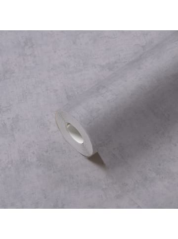 A.S. Création Tapete Plain in Grau