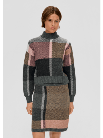 s.Oliver Strickpullover langarm in Mehrfarbig