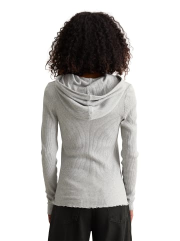 Marc O'Polo DENIM Kapuzen-Longsleeve regular in Stone Melange