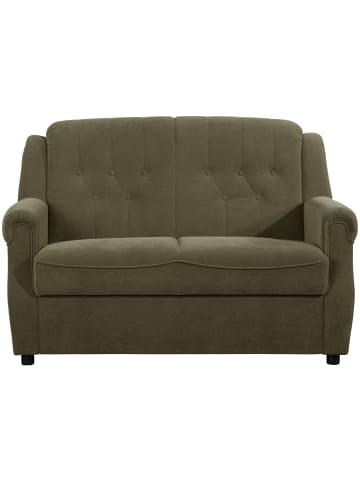 58 aufm Kessel SOFA 2-Sitzer Kaylyn Flockstoff grün