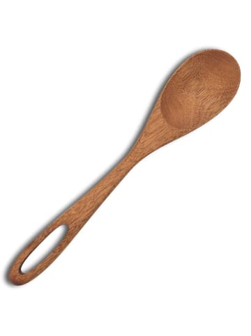 Zeller Kochlöffel aus Akazienholz in Braun, 33 x 6,5 cm