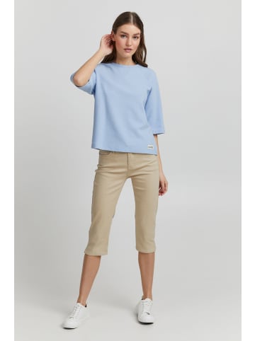 Oxmo Rundhalspullover OXJonne in Blau