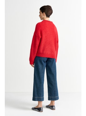 Rich & Royal Strickjacke in rot - 0001