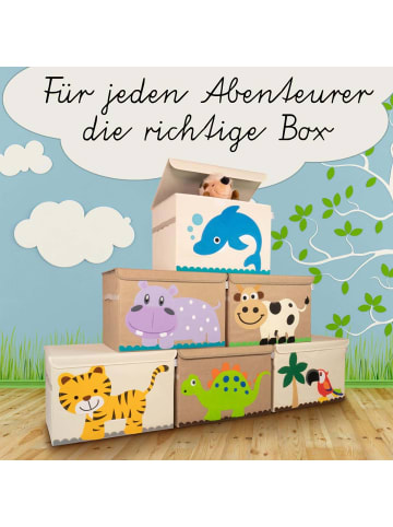 Lifeney Aufbewahrungsbox Papagei, 51 x 36 x 36 cm