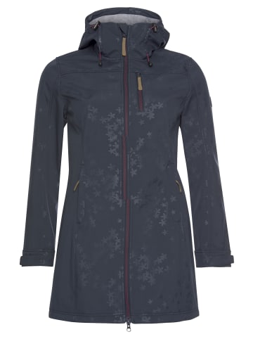 Polarino Softshellmantel in marine