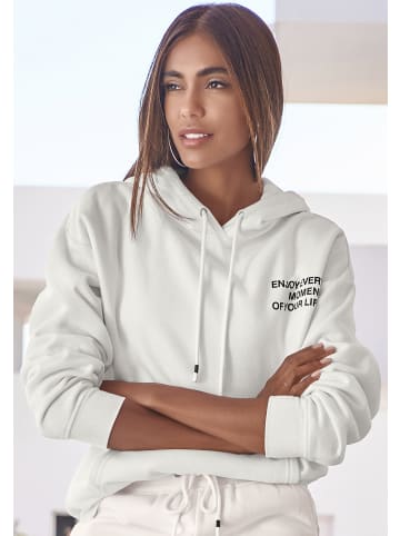 Buffalo Hoodie in weiß