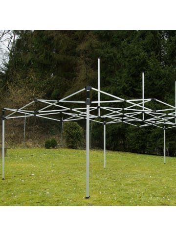 VCM  Falt Pavillon 3x6m Faltpavillon + Seitenteile in Schwarz