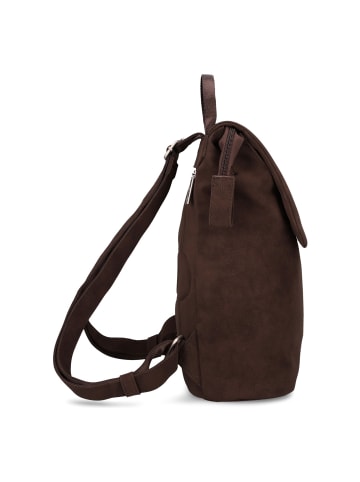 Zwei Mademoiselle.M Daypack 35 cm Laptopfach in nubuk espresso