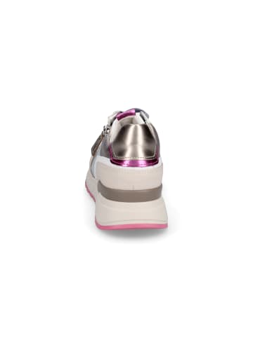 Gabor Comfort Sneaker in Beige Metallic