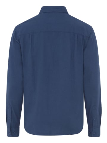 Man's World Flanellhemd in navy