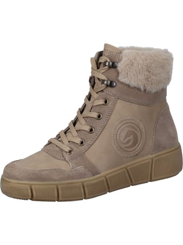 remonte Winterstiefeletten in fango/camel/beige