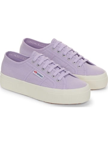 Superga Schnürschuhe in Violett