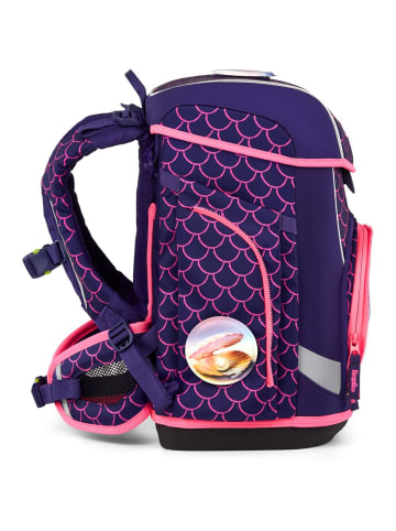 Ergobag Cubo Light Schulranzen Set 5-tlg. PerlentauchBär in lila