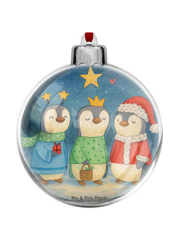 Mr. & Mrs. Panda christbaum anhänger Winterzeit Heilige drei Kön... in Weiß