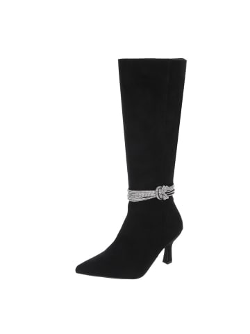 Ital-Design Stiefel in Schwarz