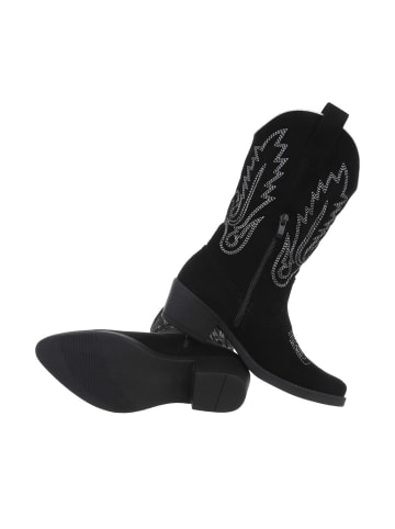 Ital-Design Stiefel in Schwarz