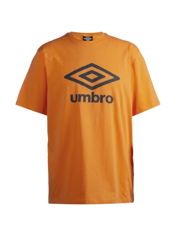 Umbro T-Shirt Core Logo in orange / blau