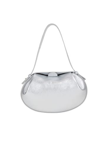 NAEMI Damen Handtasche in Helles Silber