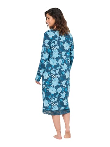 Ulla Popken Nachthemd in dunkles petrol