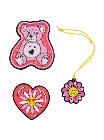 DerDieDas ErgoFlex Light - Schulranzen Set 5tlg. 800g (Neon Crazy) in Roses