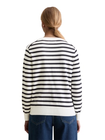 Marc O'Polo DENIM Gestreifter Pullover regular in Dark Blue
