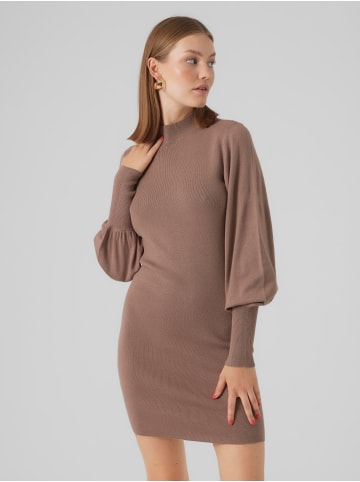 Vero Moda Strickkleid in Brown Lentil