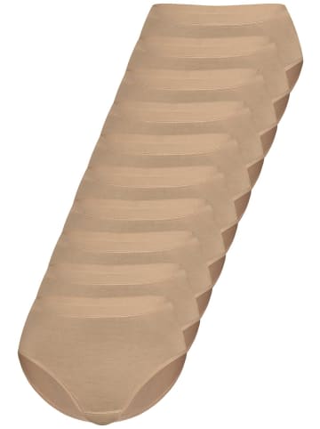 Sassa 10er Sparpack Slip Midi in black ivory
